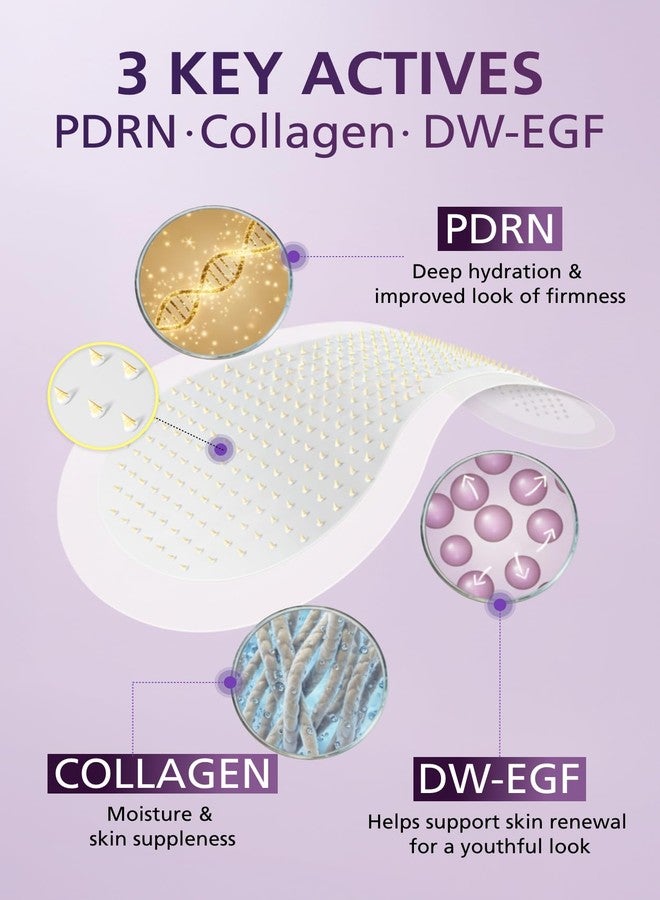 DWEasyDerm EasyDerm PDRN Patch – Under Eye & Smile Line Care, 4 Patches | K-Beauty Korean Skincare with Collagen & EGF, PDRN Eye Mask, Self-Care Essential, Summer & Travel Essentials - Image 5