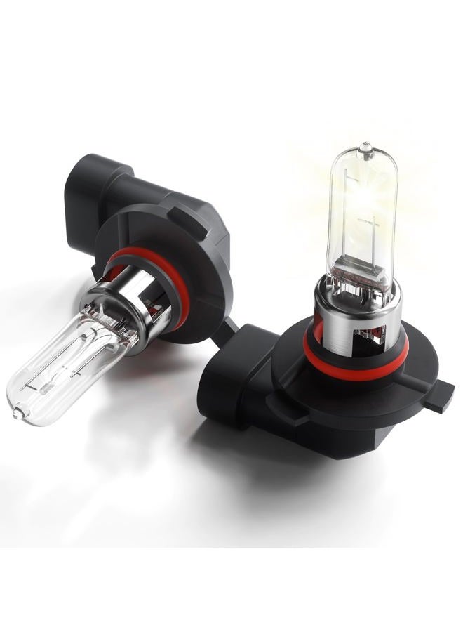 TURONEXIA 9005 HB3 Halogen Headlight Bulbs 3800K Warm White, High Low Beam Car Headlight Bulbs, 12V 65W Automotive Halogen Light Bulbs, 2 Pack - Image 1