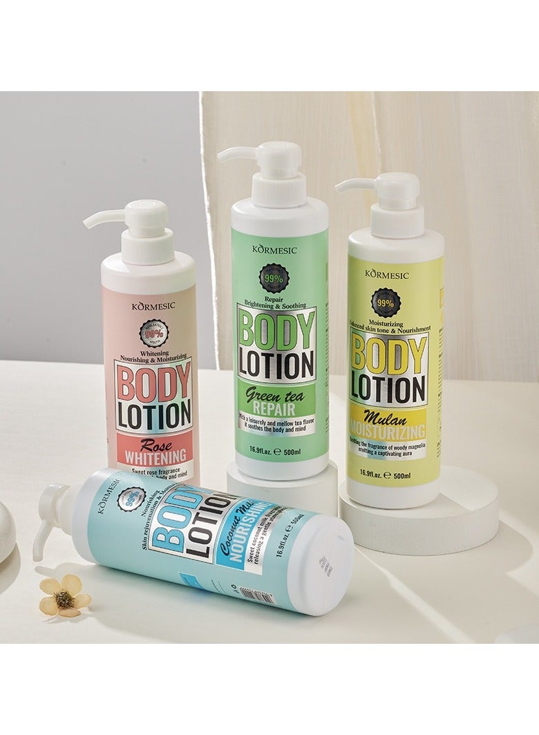 Kormesic Green Tea Body Lotion 500ml - Refreshing & Hydrating - Image 5