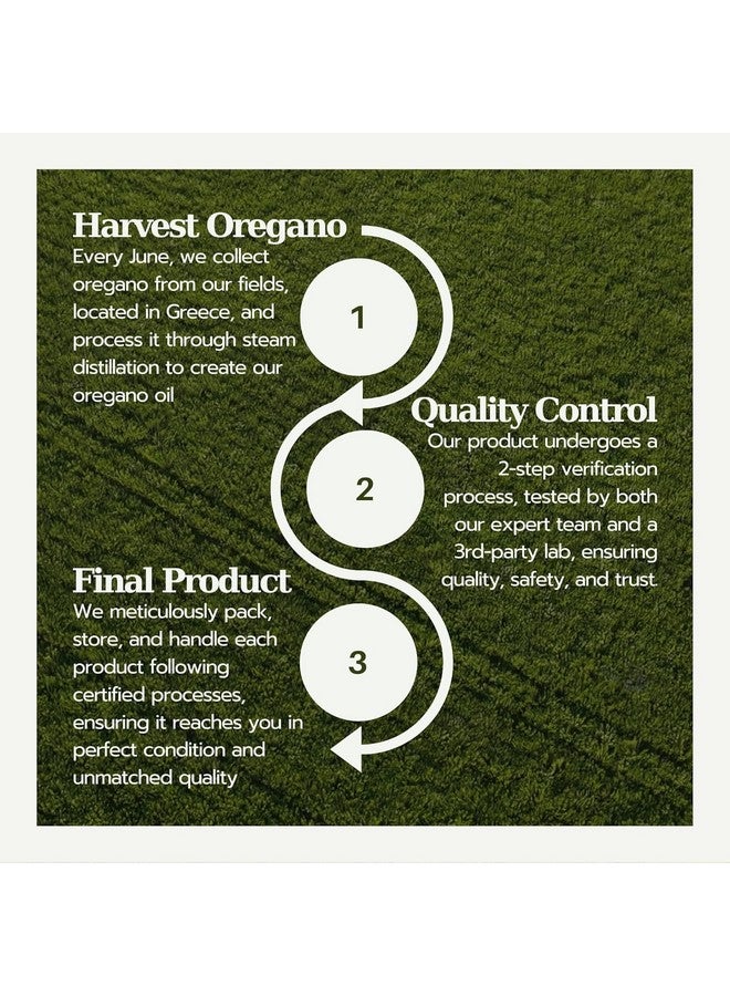 AROMAVITA Essential Organic Oil of Oregano-100% Pure Undiluted Greek Oregano Oil with Carvacrol - Over 86%, Non-GMO, Extra Strength Oregano Oil Organic Liquid Drops, 1 FL.OZ/30ml - Image 4