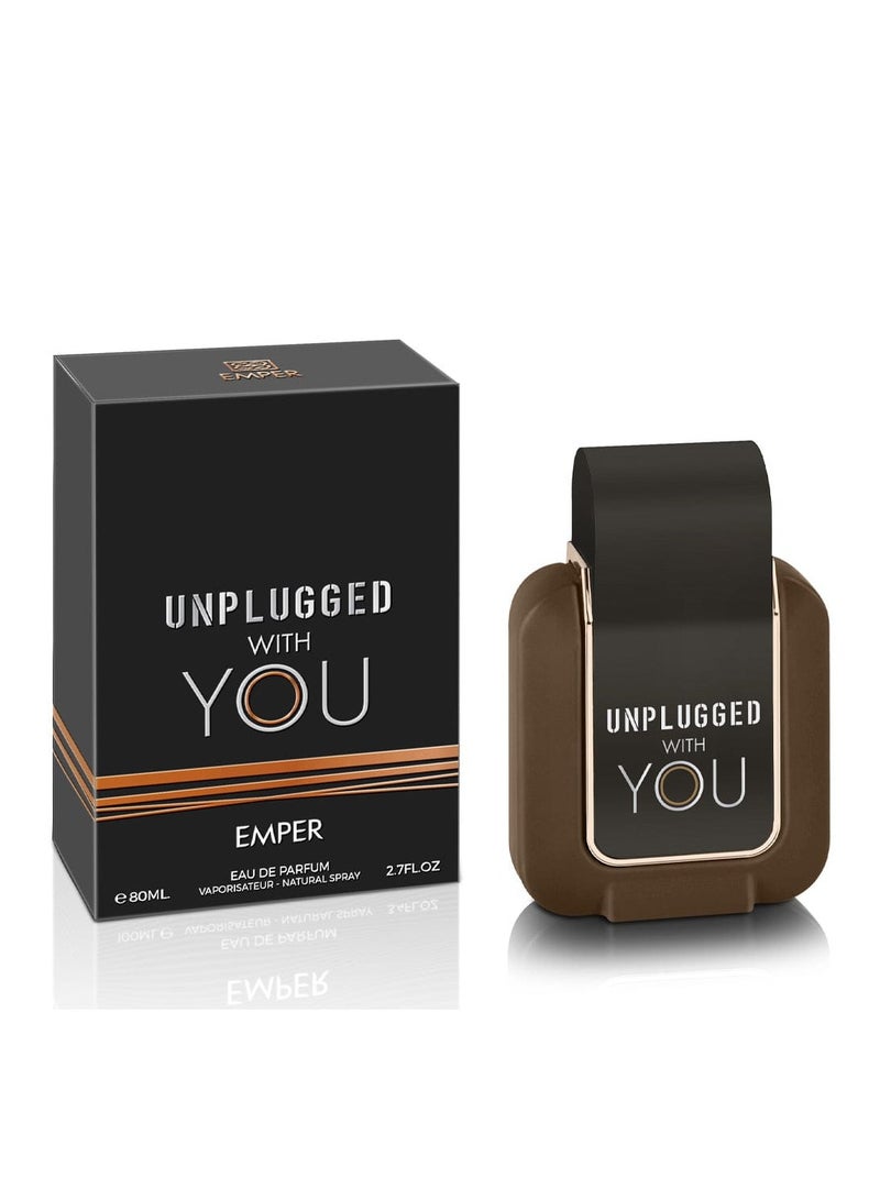 emper Unplugged With You Eau De Parfum 80ml - Image 1