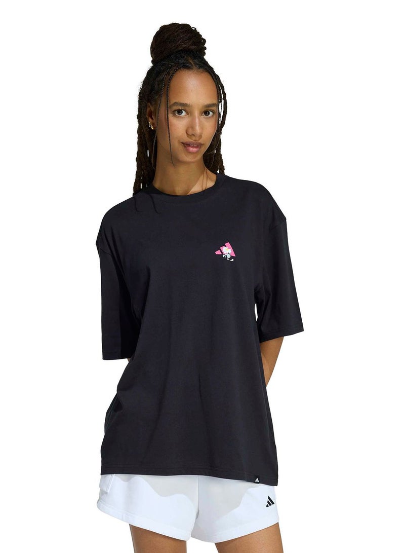 Adidas Soft Side Oversized Graphic T-Shirt - Image 1
