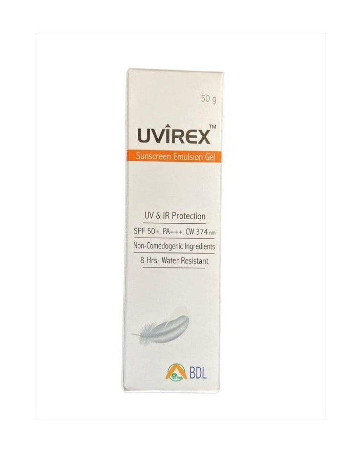 New Uvirex Sunscreen Gel Spf 50+ (50Gm) - pzsku/Z5030E00BB75827B31488Z/45/_/1689145718/642baf3f-bf04-4910-b801-3030a27eeb54