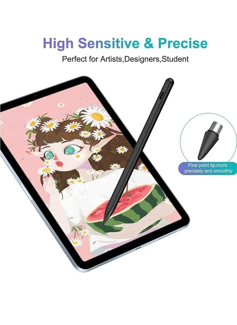 ELTRAZONE - ELTRAZONE Stylus Pens for Touch Screens,2022 Stylus Pen for ipad, iOS and Android with Dual Touch Screen Rechargeable Stylus Pencil for Apple iPad/iPhone/iPad Pro/iPad Mini/Android/Samsung Tablet for Pr - Image 1