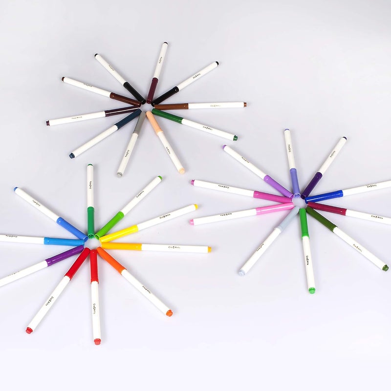 Cra-Z-Art Washable Super Tip Markers, 30 Count - Multicolored Drawing Markers - Image 4