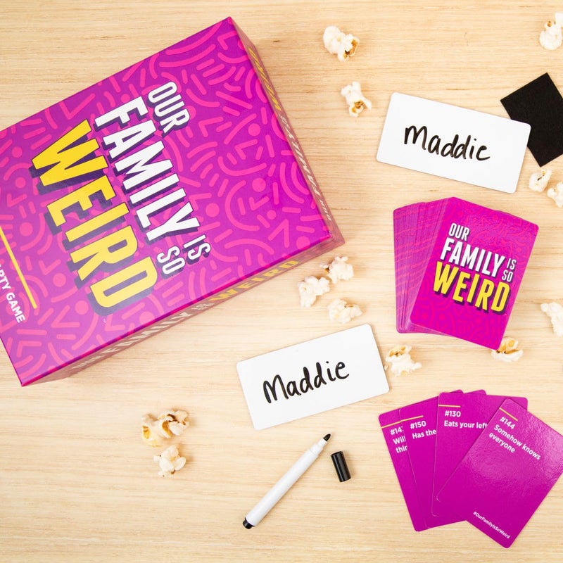 DSS Games Our Family is So Weird - A Family Party Game to Decide Who's Most Likely... - Image 2