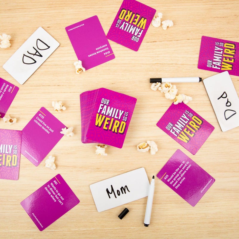 DSS Games Our Family is So Weird - A Family Party Game to Decide Who's Most Likely... - Image 3