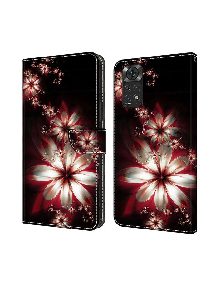 The Bros Case For Xiaomi Redmi Note 11 Global Crystal 3D Shockproof Protective Leather Phone Case