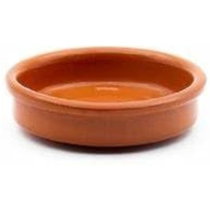 Corzana Terracotta Clay 215 Casserole N 16 Without Handle  165Cm Weight 046Kg - Image 1