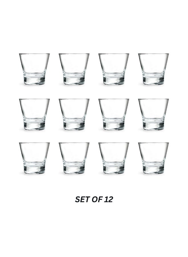 Arcoroc Shetland Tumbler – 250ml (79747) | Old Fashioned Glass | Durable & Stylish | Dishwasher Safe | France - Image 2