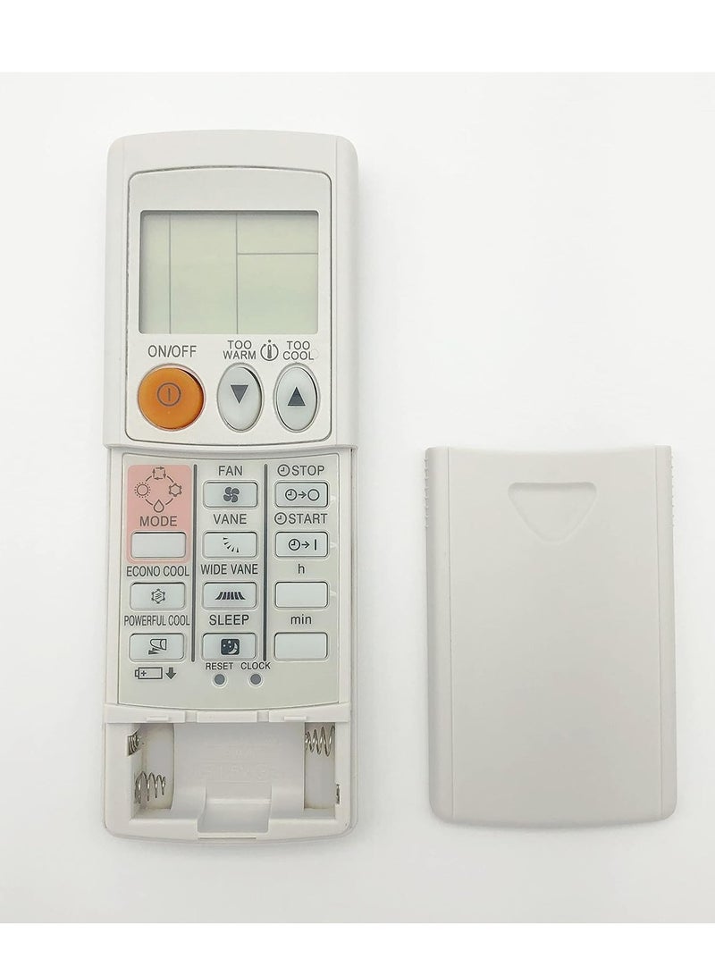 Universal Remote Control Replacement for Mitsubishi Air Conditioner A/C for Most Models Like MSZ-A12NA MSZ-GE09NA MSZ-A15NA MSZ-D30NA MSZ-A24NA-1 KM07M KM15E (Display in Celsius) - Image 3