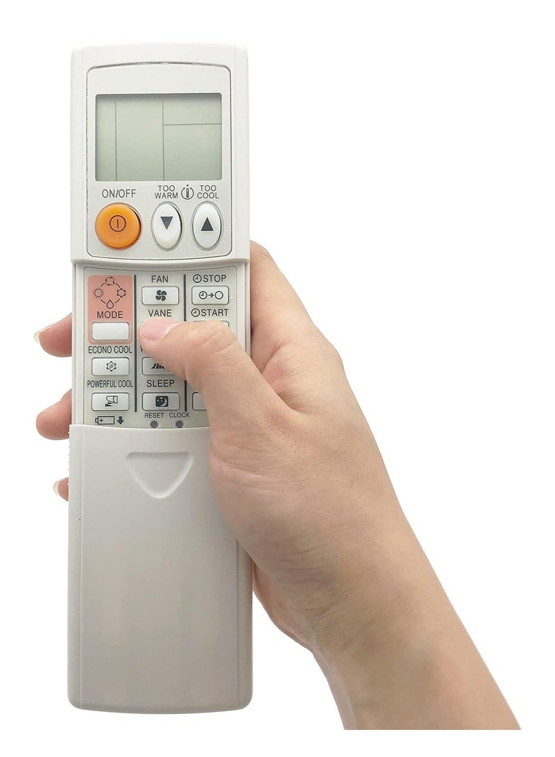 Universal Remote Control Replacement for Mitsubishi Air Conditioner A/C for Most Models Like MSZ-A12NA MSZ-GE09NA MSZ-A15NA MSZ-D30NA MSZ-A24NA-1 KM07M KM15E (Display in Celsius) - Image 5