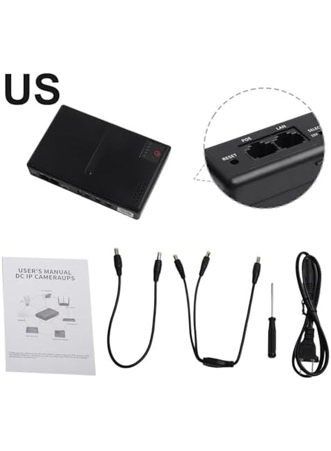 1018L DC UPS Battery Backup 5 9 12V Multi Voltage Uninterruptible Power Supply For Router Optical Modem Monitoring Equipment US Size - Image 3