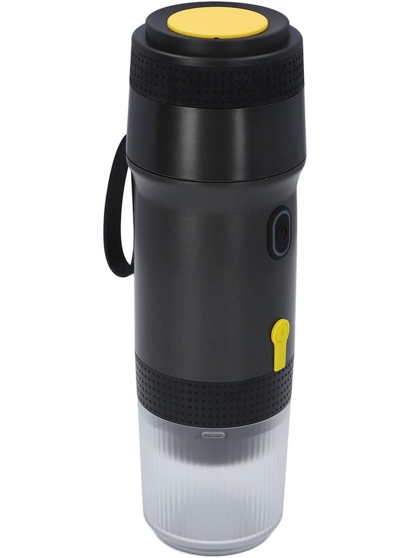 MUNTAQI 3-in-1 Portable Electric Espresso Machine – Compact Coffee Maker with Manual & USB Rechargeable Options – Compatible with Ground Coffee & Capsules – Travel Espresso Maker for Home, Office & Outdoor Use - Image 3