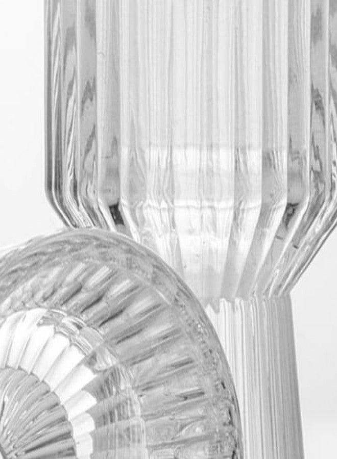 GLASSWARE Crystal Shot Glass Sturdy for Whiskey Tequila Vodka Cocktail Bar Restaurant (Set of 6) (10 ML) - Image 5