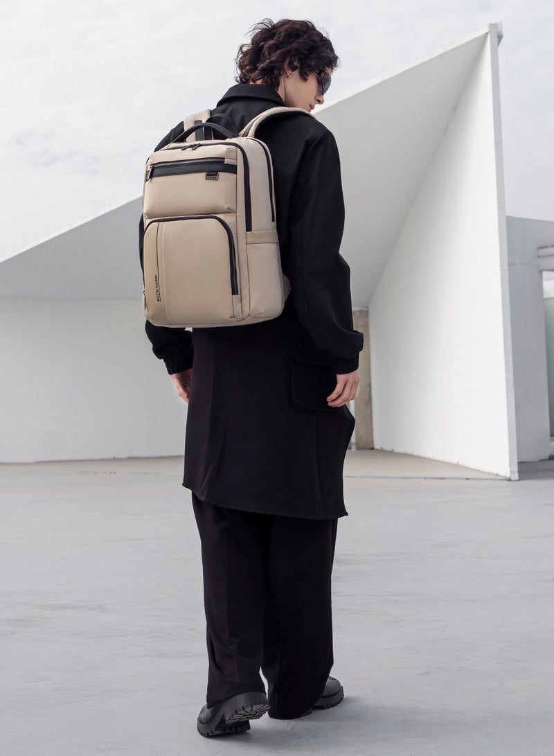 ARCTIC HUNTER Travel Backpack 20 L Durable Premium Water Resistant Shoulder Laptop Daypack for Office Business Travel College School, B00808 - Khaki - Image 4