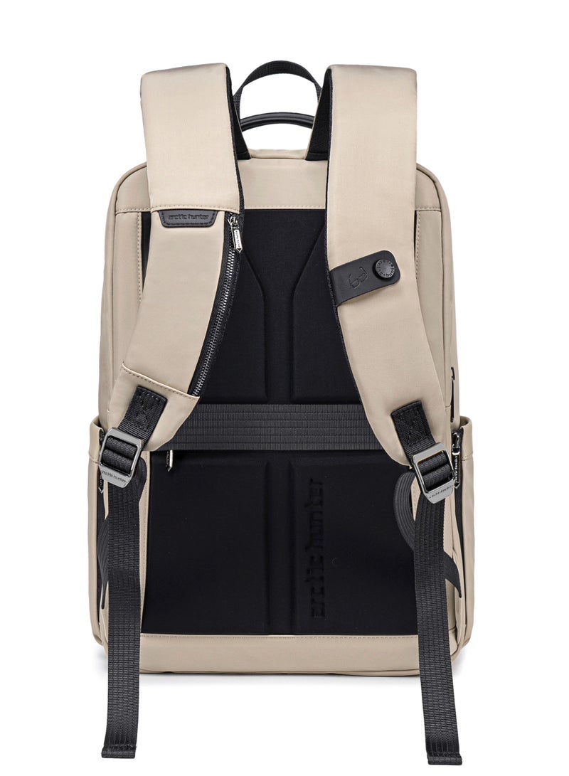 ARCTIC HUNTER Travel Backpack 20 L Durable Premium Water Resistant Shoulder Laptop Daypack for Office Business Travel College School, B00808 - Khaki - Image 5