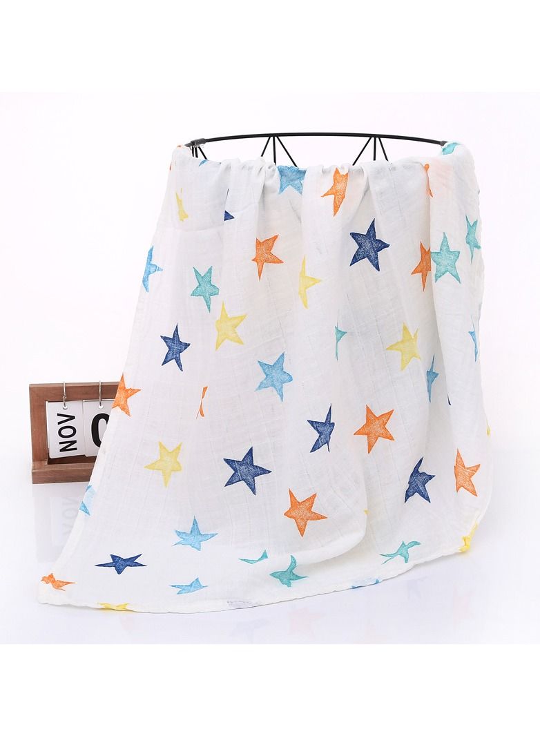 Pure Cotton Cartoon Printed Bath Towels
