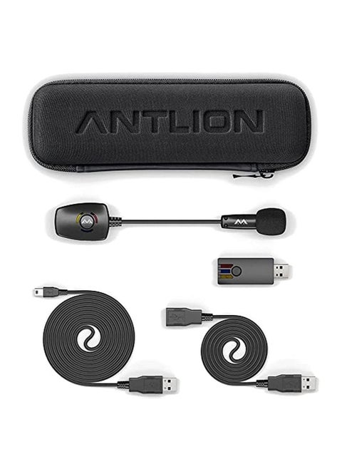 Antlion Audio ModMic Wireless Attachable Boom Microphone for Headphones Compatible with PC,Mac,Linux,PS4,Any USB A Type