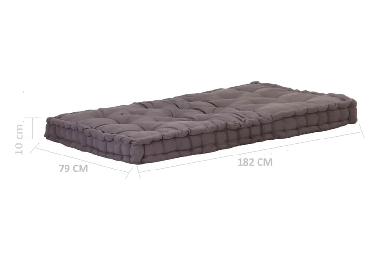 ATOOTFUSION Soft Thick Cotton Box Floor Mattress, 5-Inch Thick, 72x30x5 Inches, Medium Firm, Foldable, Rollable Movable Bed Box gadda 1 Sleeping Capacity (Brown) - Image 2
