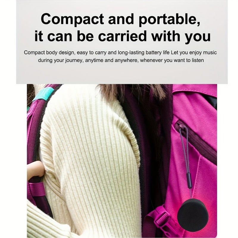 Magnetic Wireless Speaker 2 In 1 Mini Portable Speaker Grey Mobile Phone Holder Outdoor Home Travel - Image 2