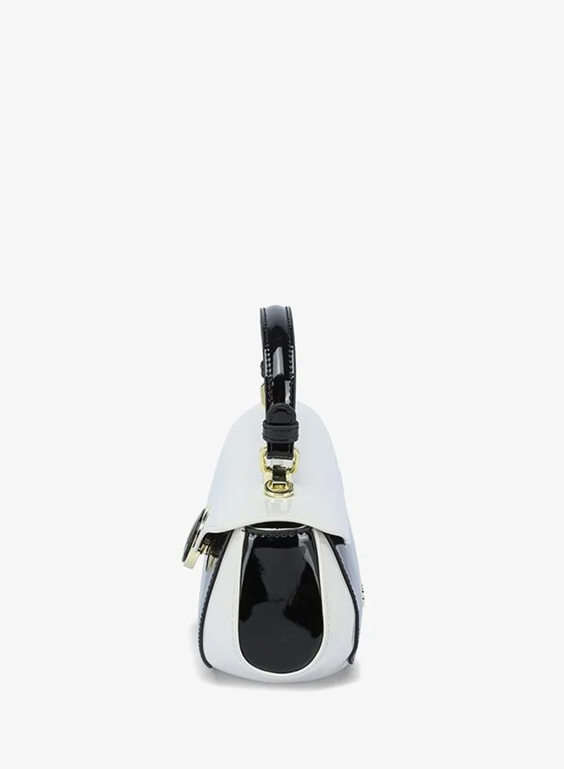 Fyor  Paneled Curved Top-Handle Bag TKC 009 for Women | Best Price UAE