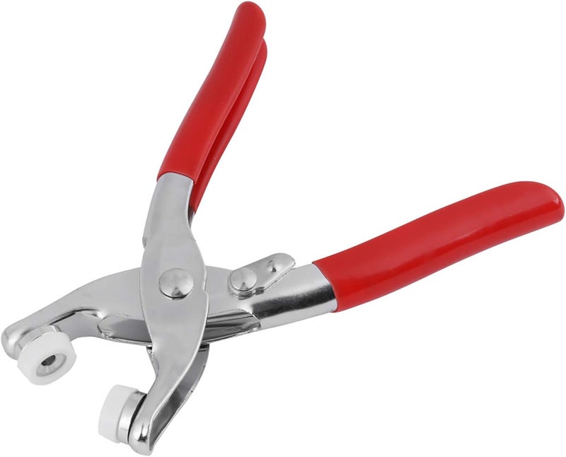VELATEMOR Metal Prong Snap Fasteners, Press Studs with Pliers, Snap Buttons for DIY Clothing Shop, Convenient Carry Store - Image 1