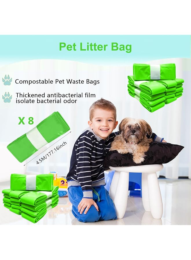 8Pcs Eco Friendly Nappy Bin Refull Bags Diaper Refill Liners Diaper Pail Liner Disposal Refills - Image 4