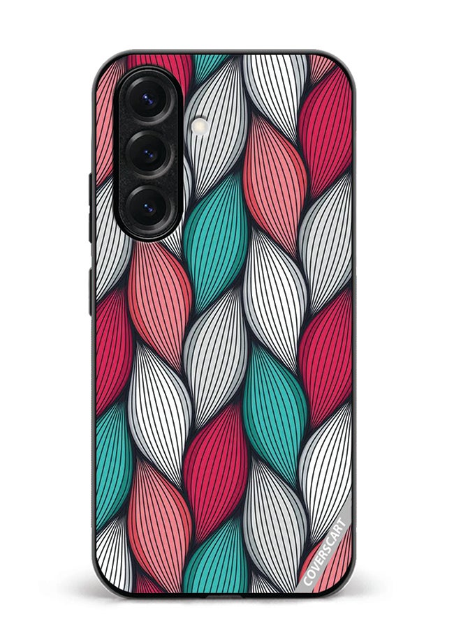 Protective Case Cover For Samsung Galaxy S25 Plus Abstract Design Multicolour