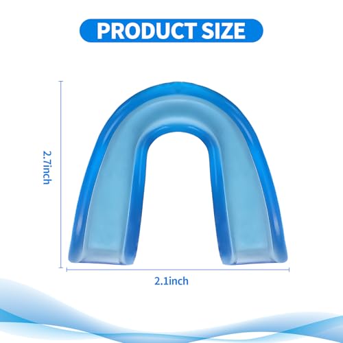 Creztail Multicolored Mouth piece Sports Mouth Guards for Adults, 8PCS Mouthguard Gum Teeth Armor for Boxing Basketball Hockey Karate, Custom Fit Mouthpiece - Image 2