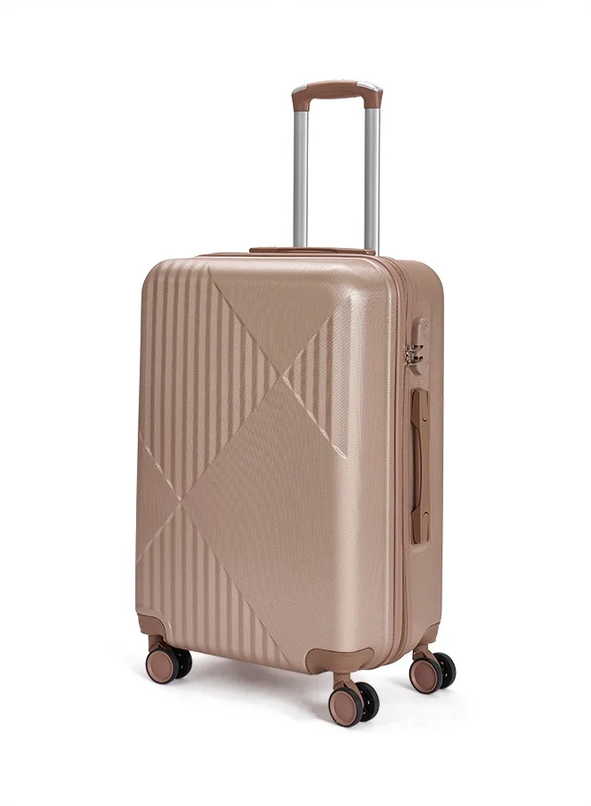 LIMRA Travel bags consisting of 2 luggage bags with a solid and strong design, size 24"16" inches gold