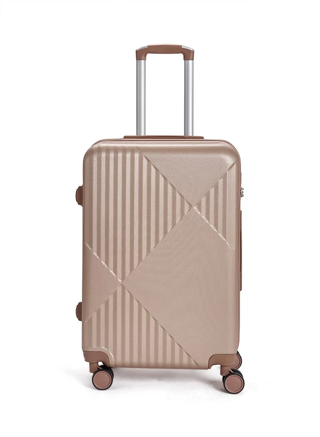 LIMRA Travel bags consisting of 2 luggage bags with a solid and strong design, size 24"16" inches gold