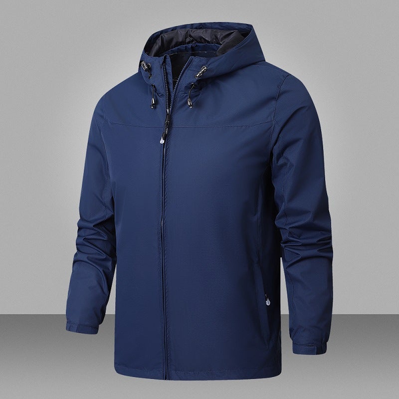 Spot Coat Men'S Sports Jacket Windproof Waterproof Large Size Men'S Thin Assault Clothing Group - Image 2