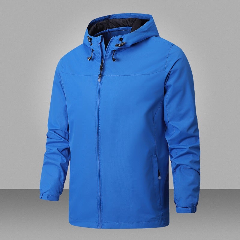 Spot Coat Men'S Sports Jacket Windproof Waterproof Large Size Men'S Thin Assault Clothing Group - Image 5