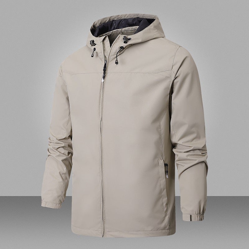 Spot Coat Men'S Sports Jacket Windproof Waterproof Large Size Men'S Thin Assault Clothing Group - Image 1