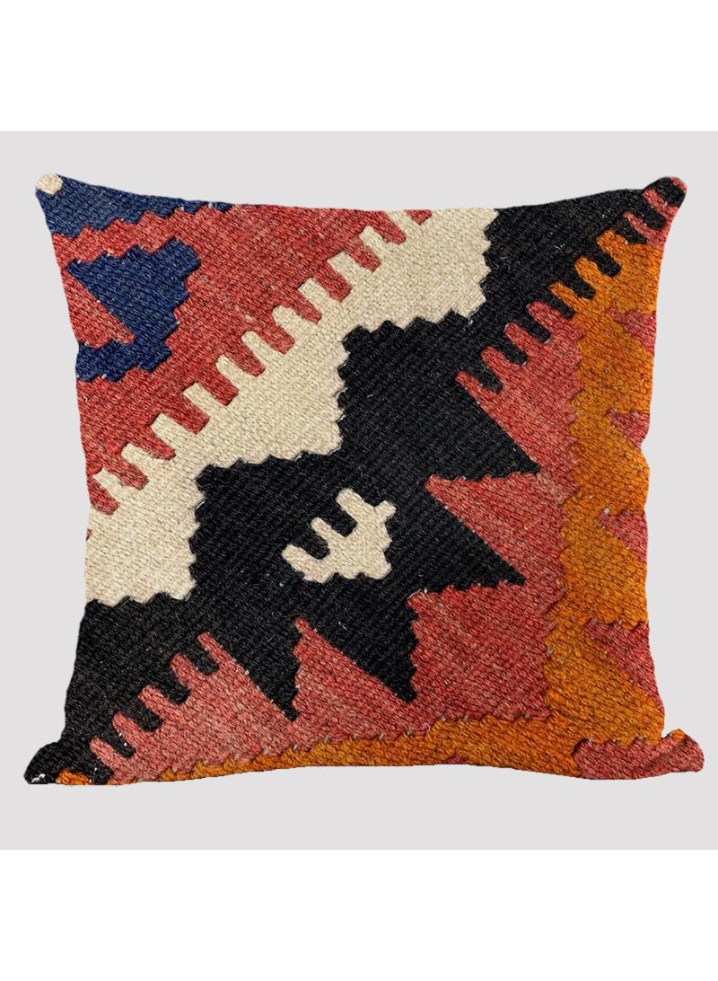 4 قطعة البوهيمي وسادة القضية الوطنية الكتان القضية متعددة الألوان 45x45cm بدون وسادة - Image 2