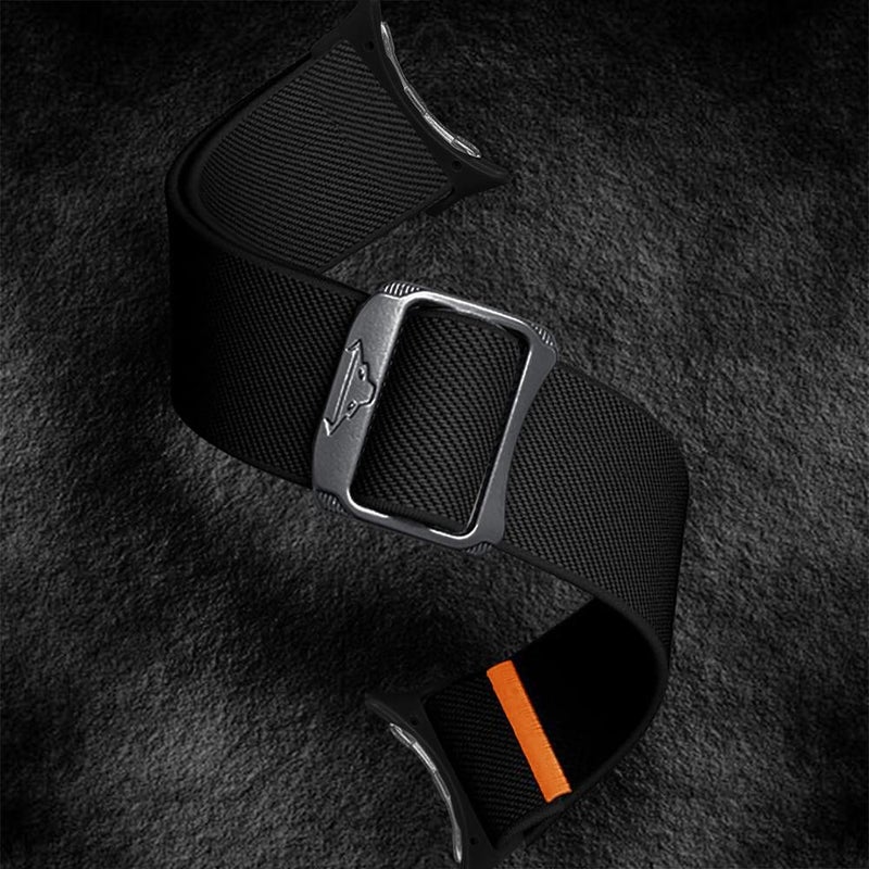 erorex For Google Pixel Watch / Watch2 / Watch3 41Mm Elastic Nylon Watch Band(Black) - Image 3
