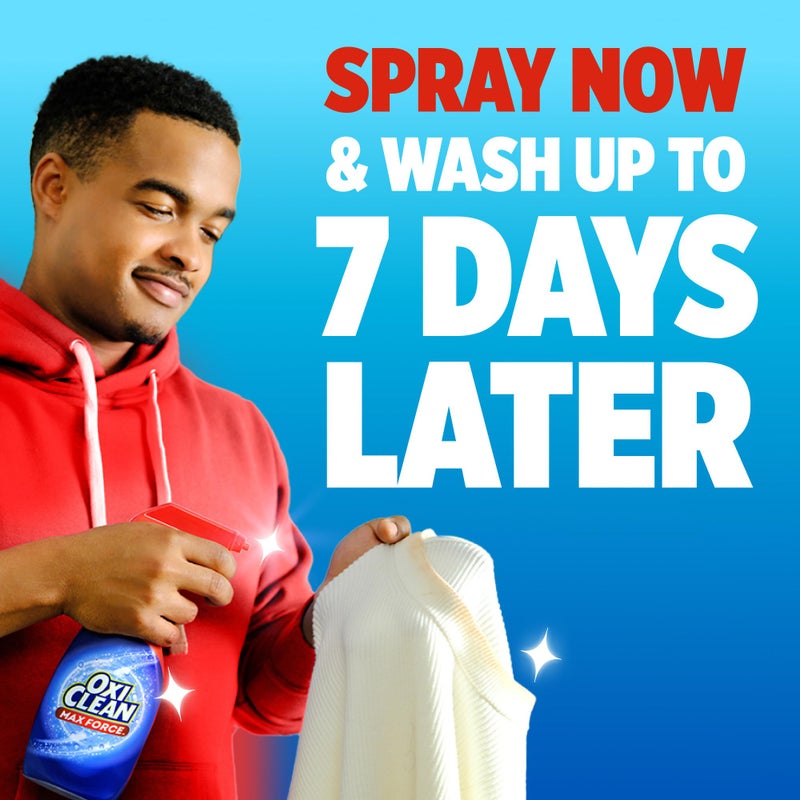 OxiClean Max Force Laundry Stain Remover Spray Refill, 48 fl oz - Image 4