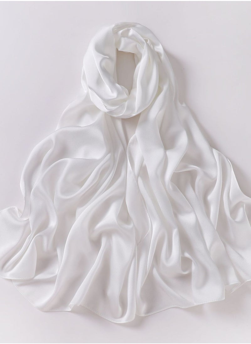 ShineShe - Scarf Crypto Chiffon Hijab Bubble Silk Scarves - Image 1