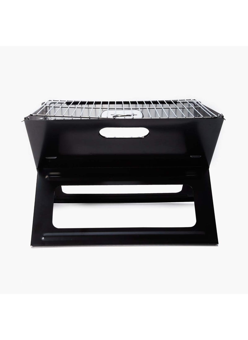 Home Centre Home Centre TruffelsWindsor Solid Barbeque Grill Metal Barbeque Grill 46 cm x 28 cm x 34 cm Black  - Image 3