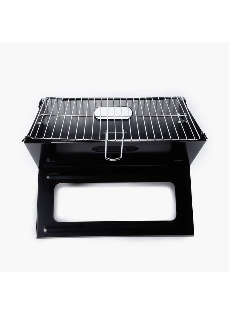 Home Centre Home Centre TruffelsWindsor Solid Barbeque Grill Metal Barbeque Grill 46 cm x 28 cm x 34 cm Black  - Image 4