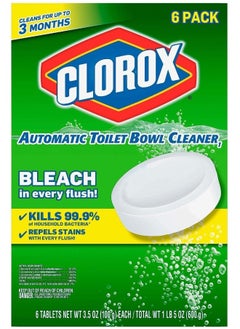 Clorox Clorox Automatic Toilet Bowl Cleaner Tablet - 3.5 Ounce, 6 Pack  - Image 1