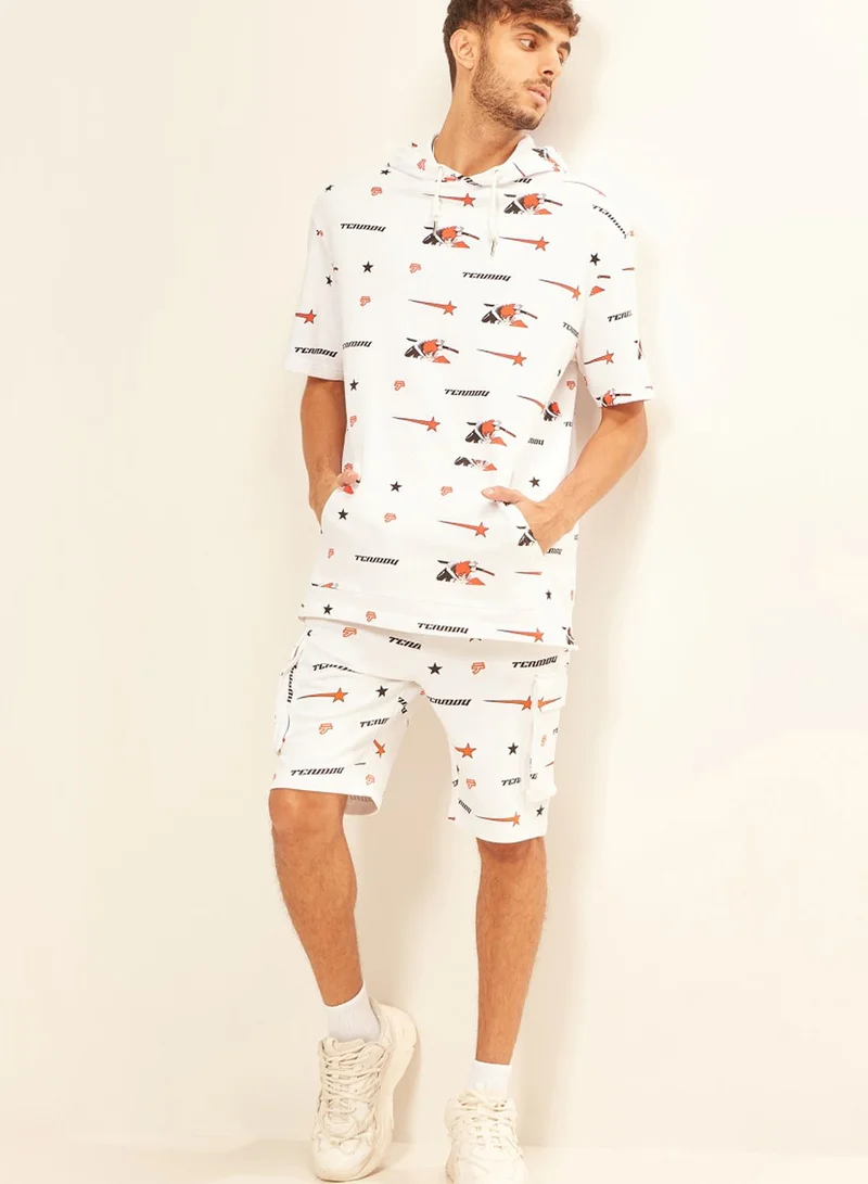 SP Characters Tenmou Hooded T-Shirt