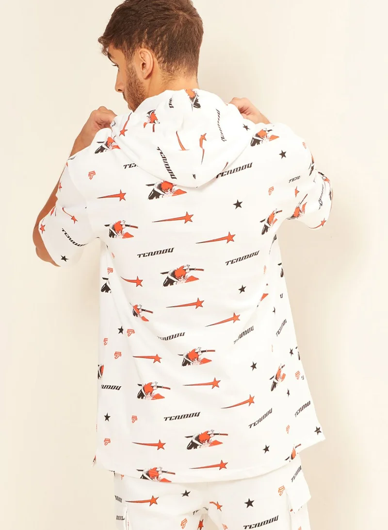 SP Characters Tenmou Hooded T-Shirt