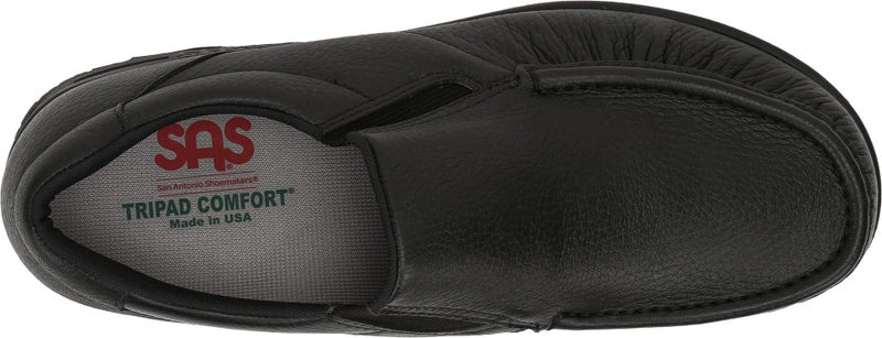 SAS Navigator Slip-Resistant Comfort Loafer Black 9.5 W - Wide (E) - Image 2