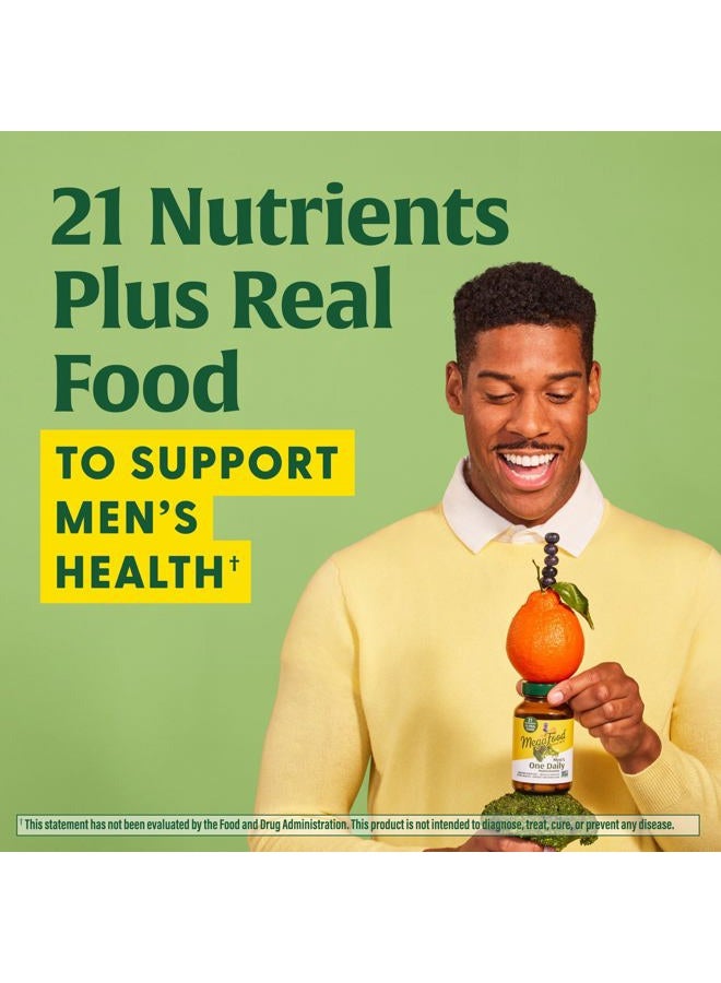 MegaFood One Daily Mens Multivitamins - Multivitamin for Men - Vitamin C, Vitamin D3 & Vitamin B12 - Muscle, Energy Metabolism & Immune Support - Vegetarian, Gluten Free - 90 Tablets, 90 Servings  - Image 4