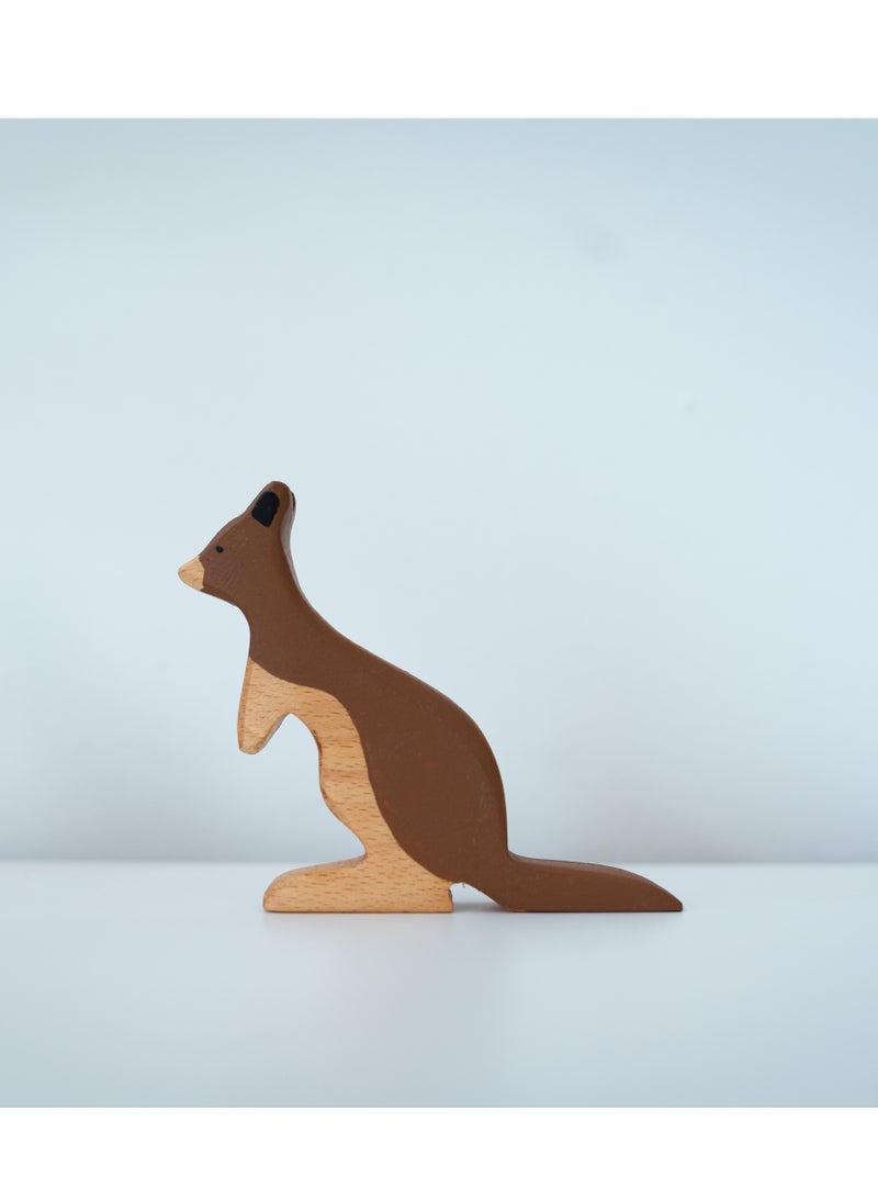 بيرتش آند باغز مجموعة حيوانات البتولا الغريبة مكونة من 4 - حيوانات خشبية - ألعاب تعليمية - ألعاب التعلم المبكر - Image 3