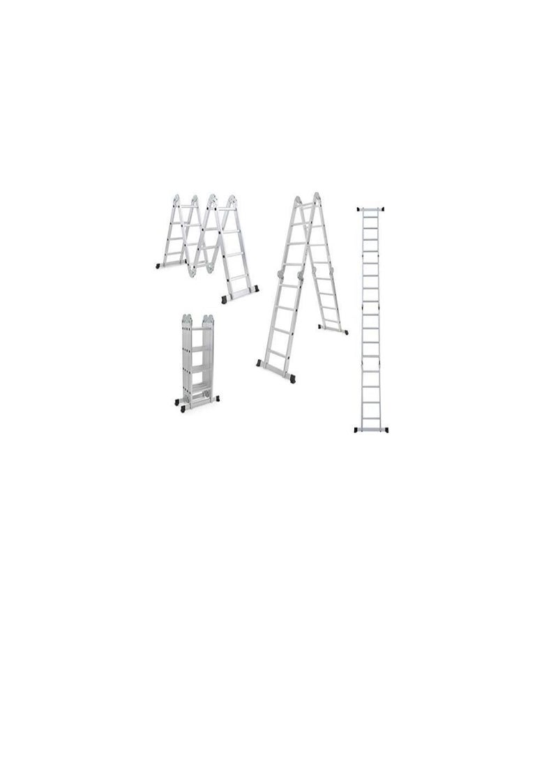 Multipurpose Ladder - 5m, Silver  - Image 3
