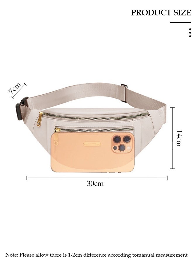 DUNISO Waterproof Waist Pack for Women Waist Bag with Adjustable Strap for Sports Festival Traveling Running - Image 2