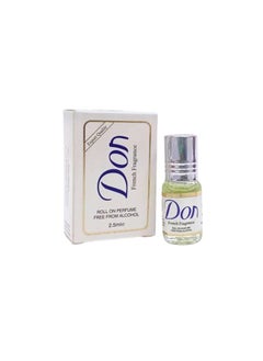 عطر رول أون بدون كحول – تركيبة مركزة تدوم طويلًا – 2.5 مل للاستخدام اليومي برائحة فاخرة وثابتة